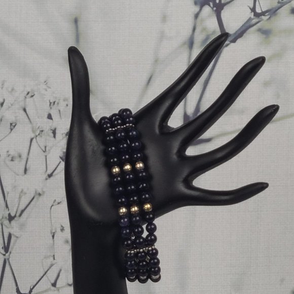 Swarovski Bead 3 strand bracelet - Picture 3 of 4